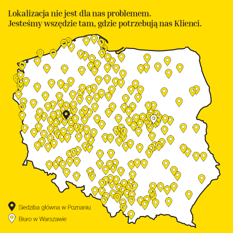 mapa klientów